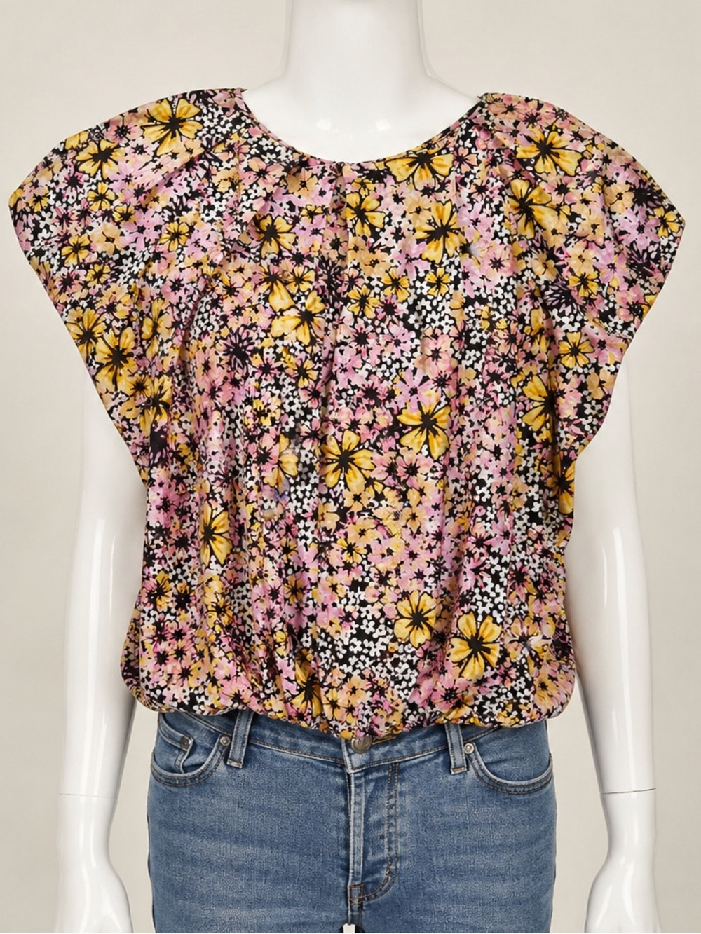 Dries Von Noten Floral Balloon Blouse